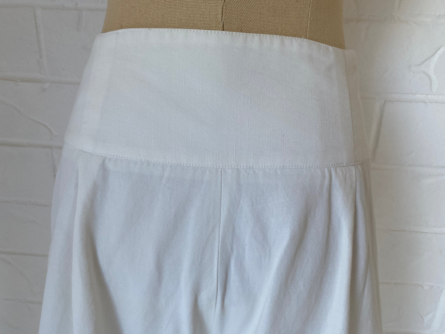 Ivory Wide Leg Sailor Pants by Stella McCartney