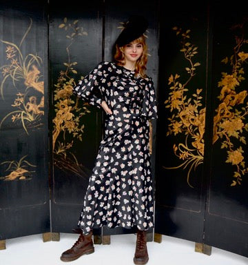 1930's Style Floral Dress