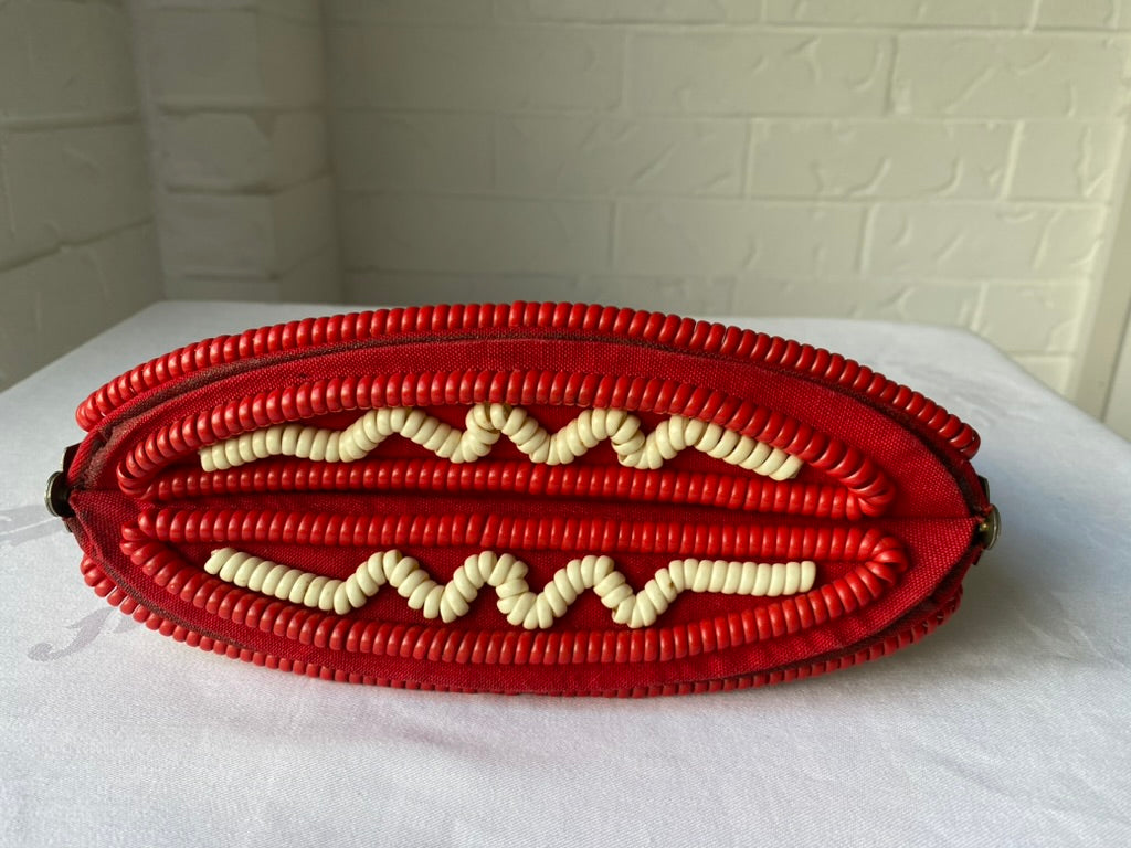 1940's Colourful Coil Bag