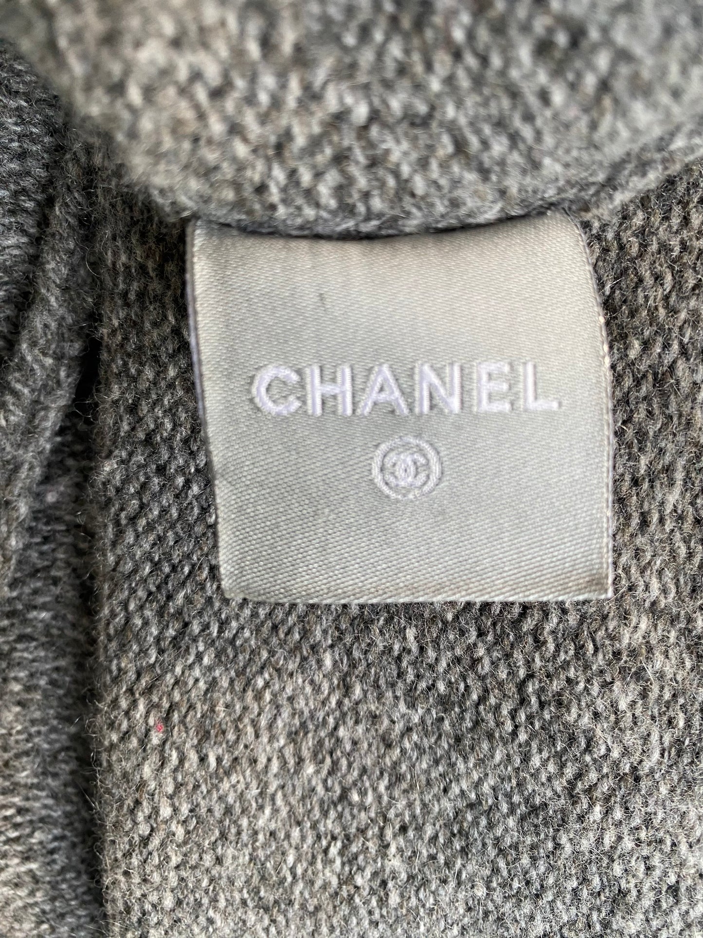 CHANEL Sports Line Knit Dress with interlocking CC Logo