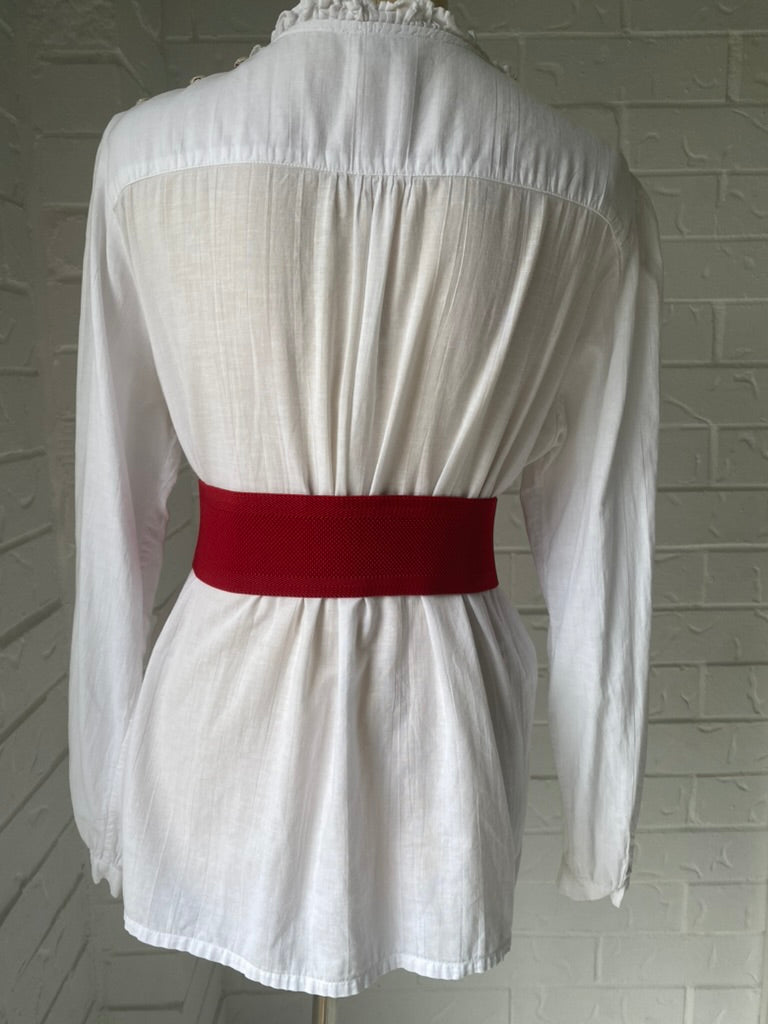 Vintage Giant Red Bow Belt