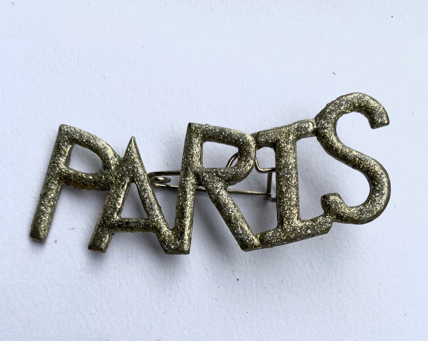 Vintage Silver Paris Brooch