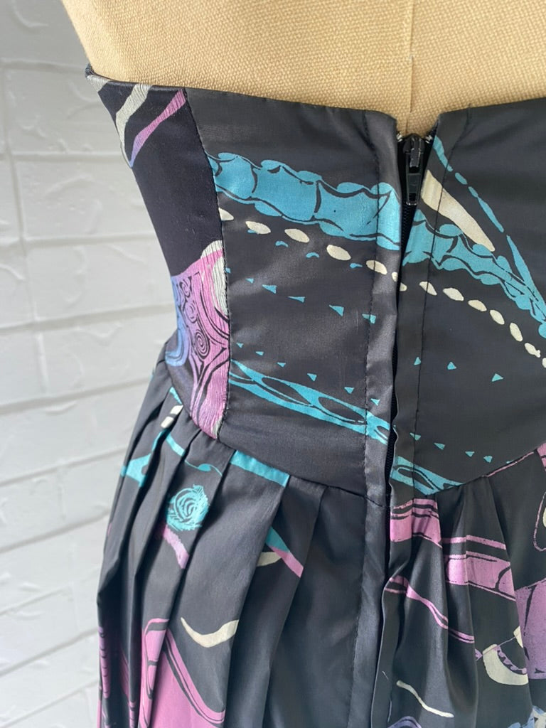 Studibaker Hawk Rare 80's Strapless Dress