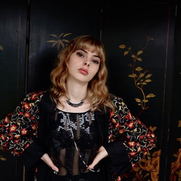 1930's Rare Hand Embroidered Opera Coat
