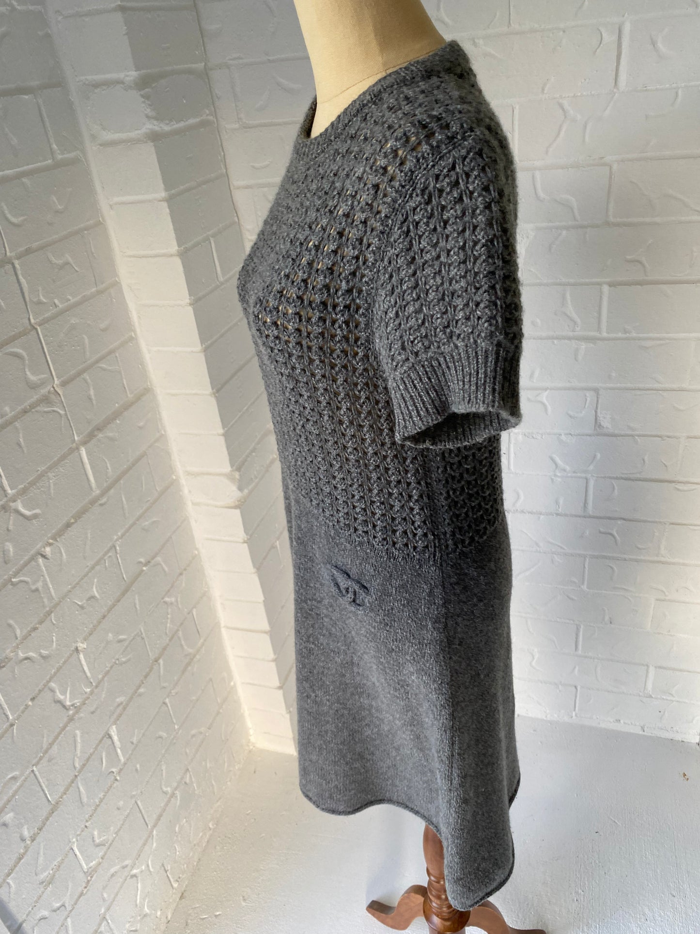 CHANEL Sports Line Knit Dress with interlocking CC Logo