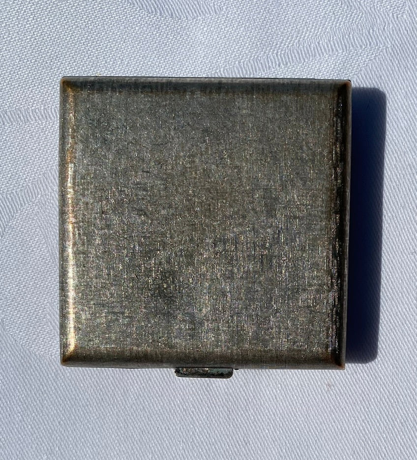 Vintage AGME Switzerland Diamanté Compact
