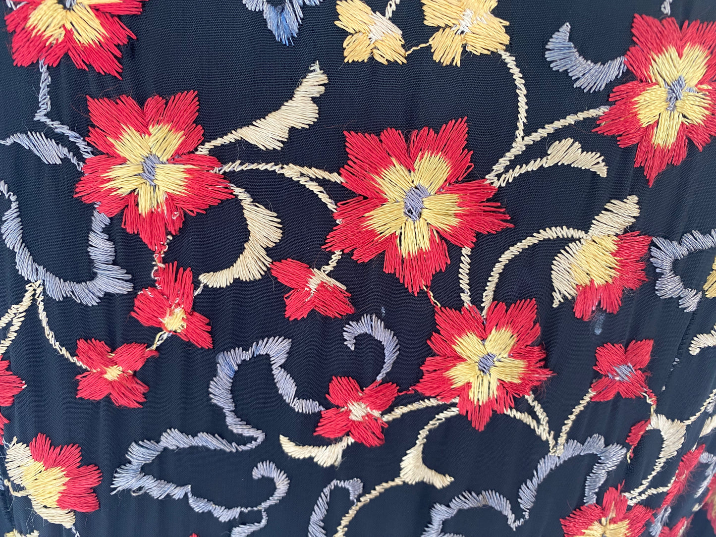 1930's Rare Hand Embroidered Opera Coat