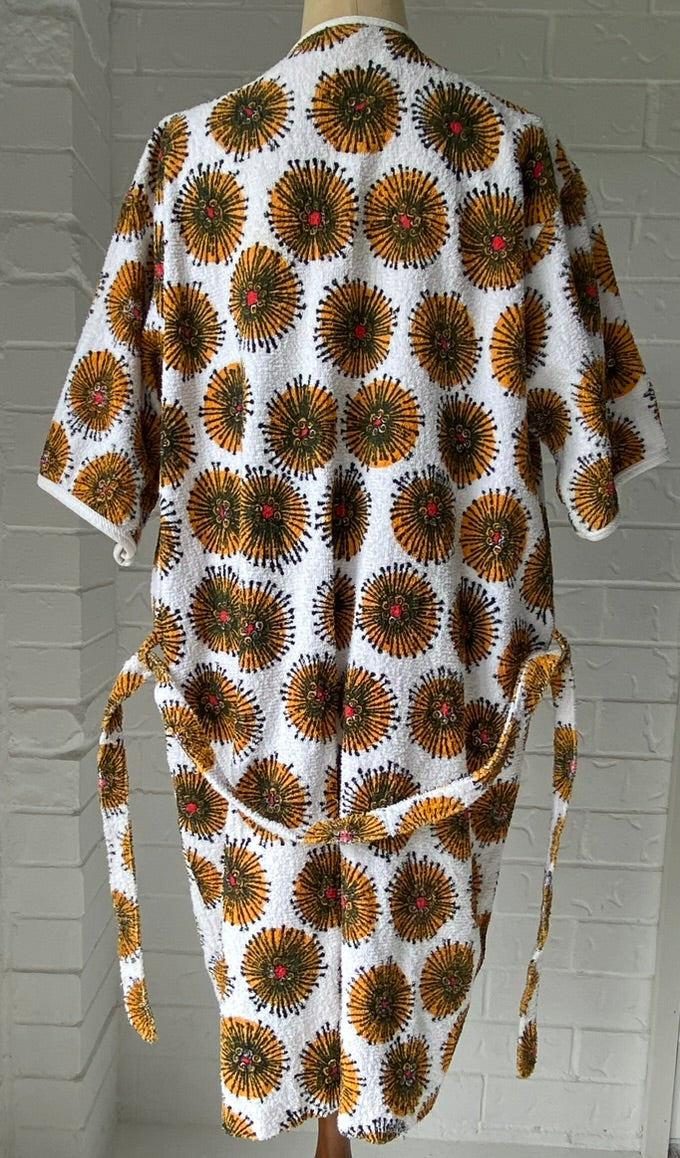 1960's Terry Towelling Beach Robe