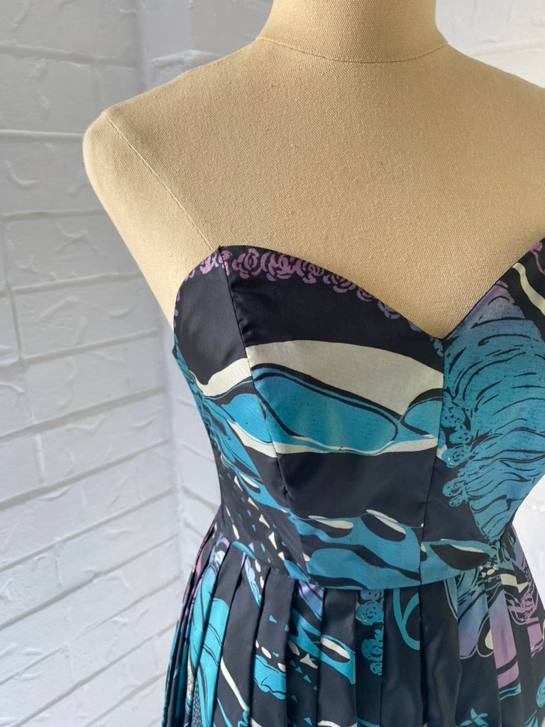 Studibaker Hawk Rare 80's Strapless Dress