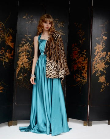 Betsy Ruff Faux Fur Coat