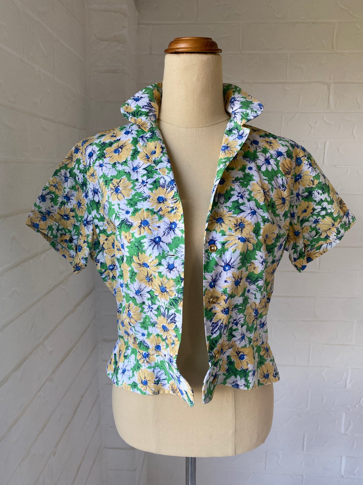 1960’s Floral Shirt Jacket