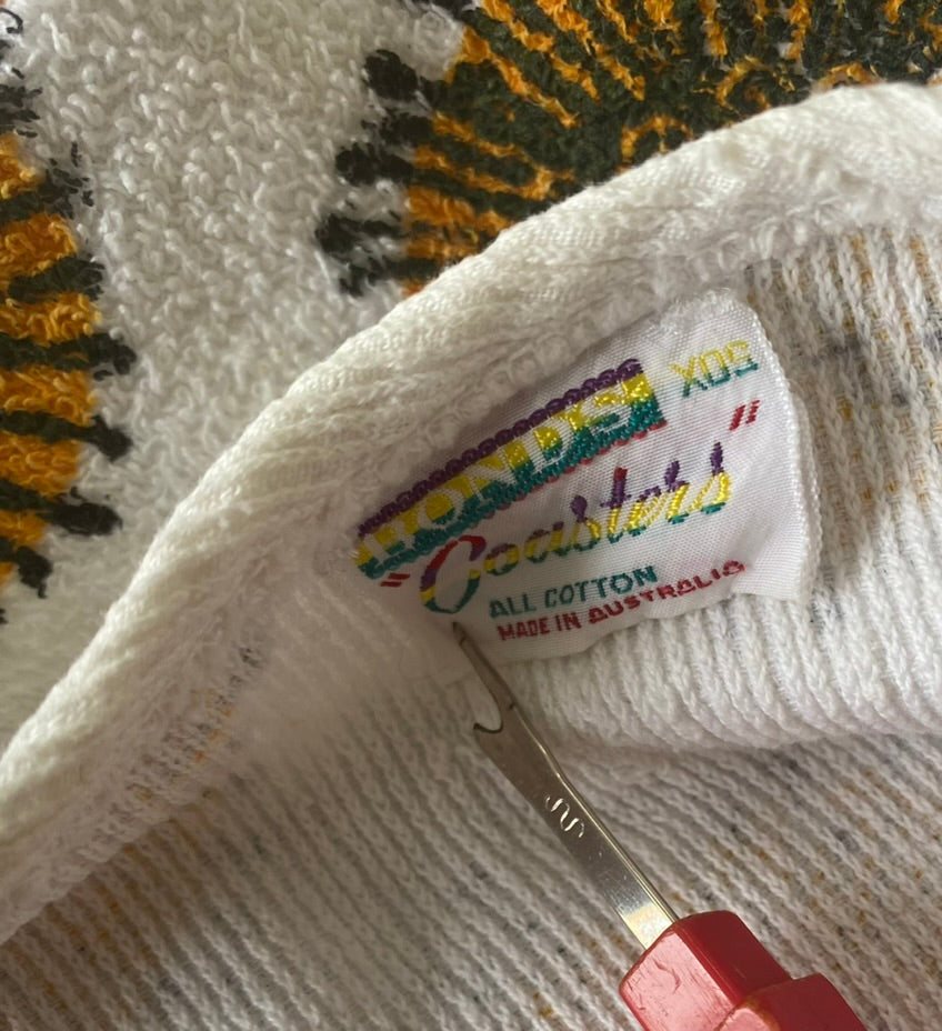 1960's Terry Towelling Beach Robe