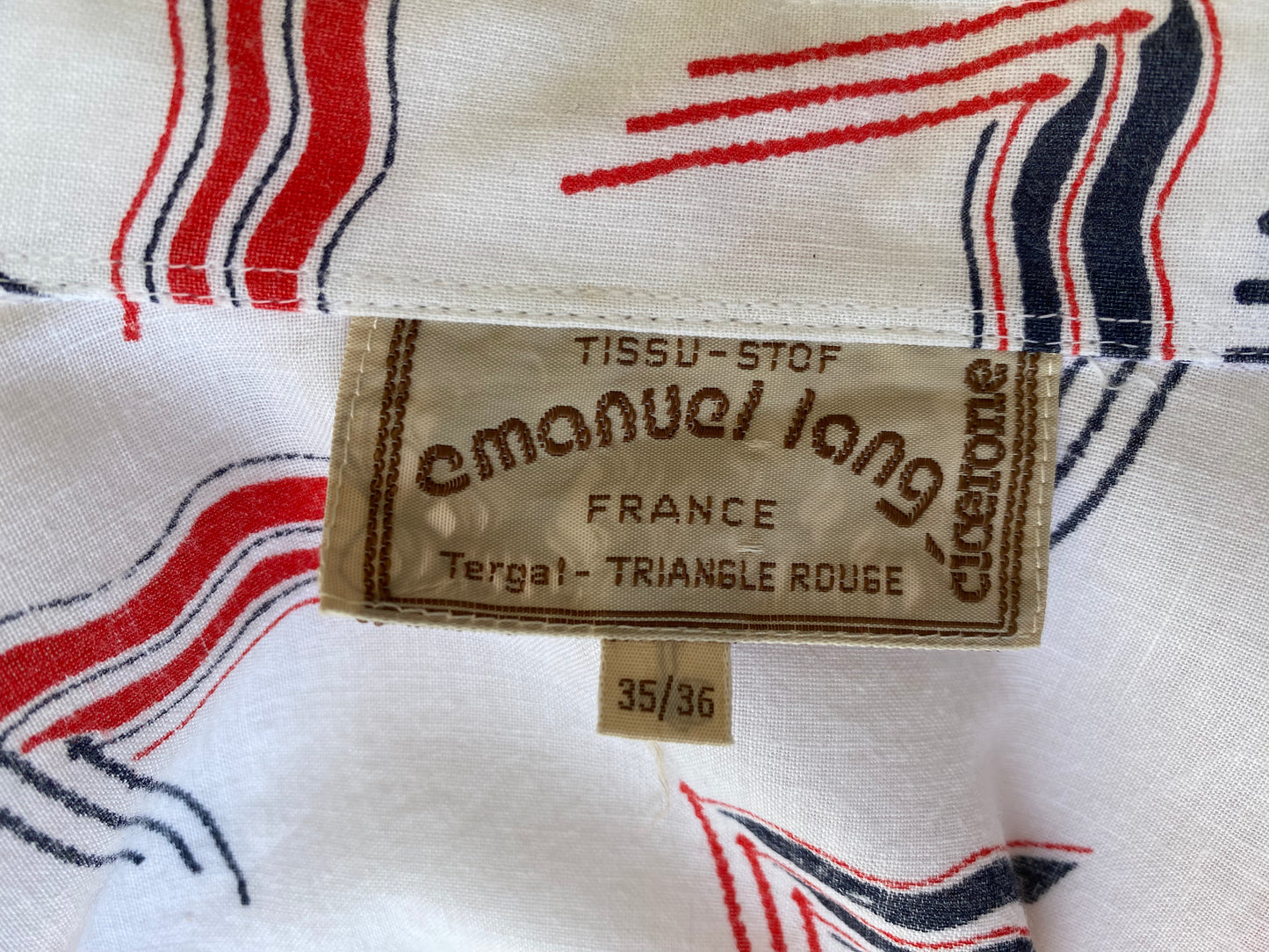 1970's Cotton Yachting Leisure Shirt