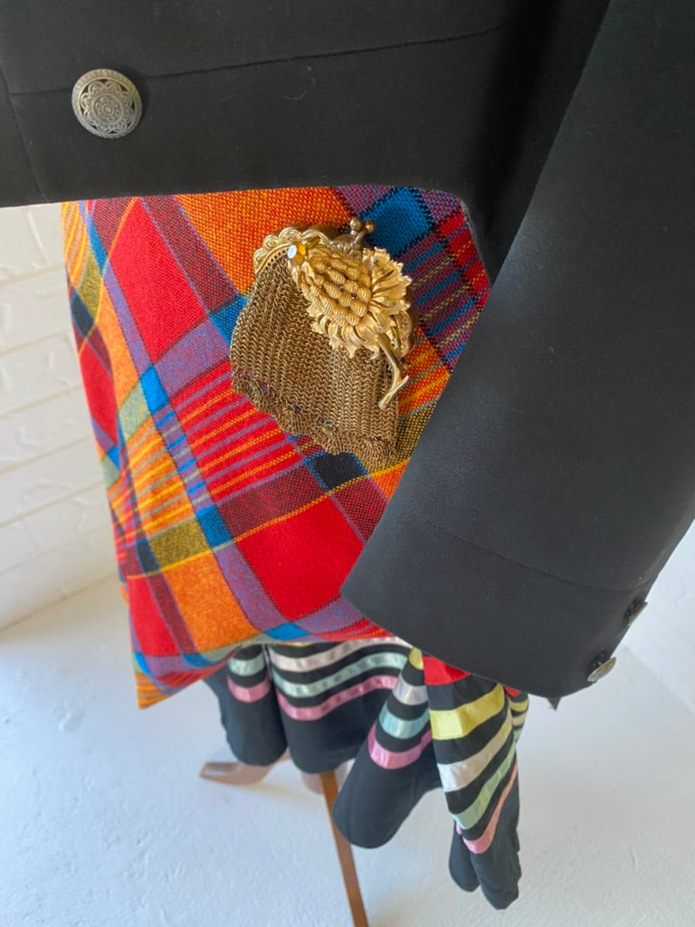 1970s Gold Plated Chain mail/ Metal Mesh Coin Purse