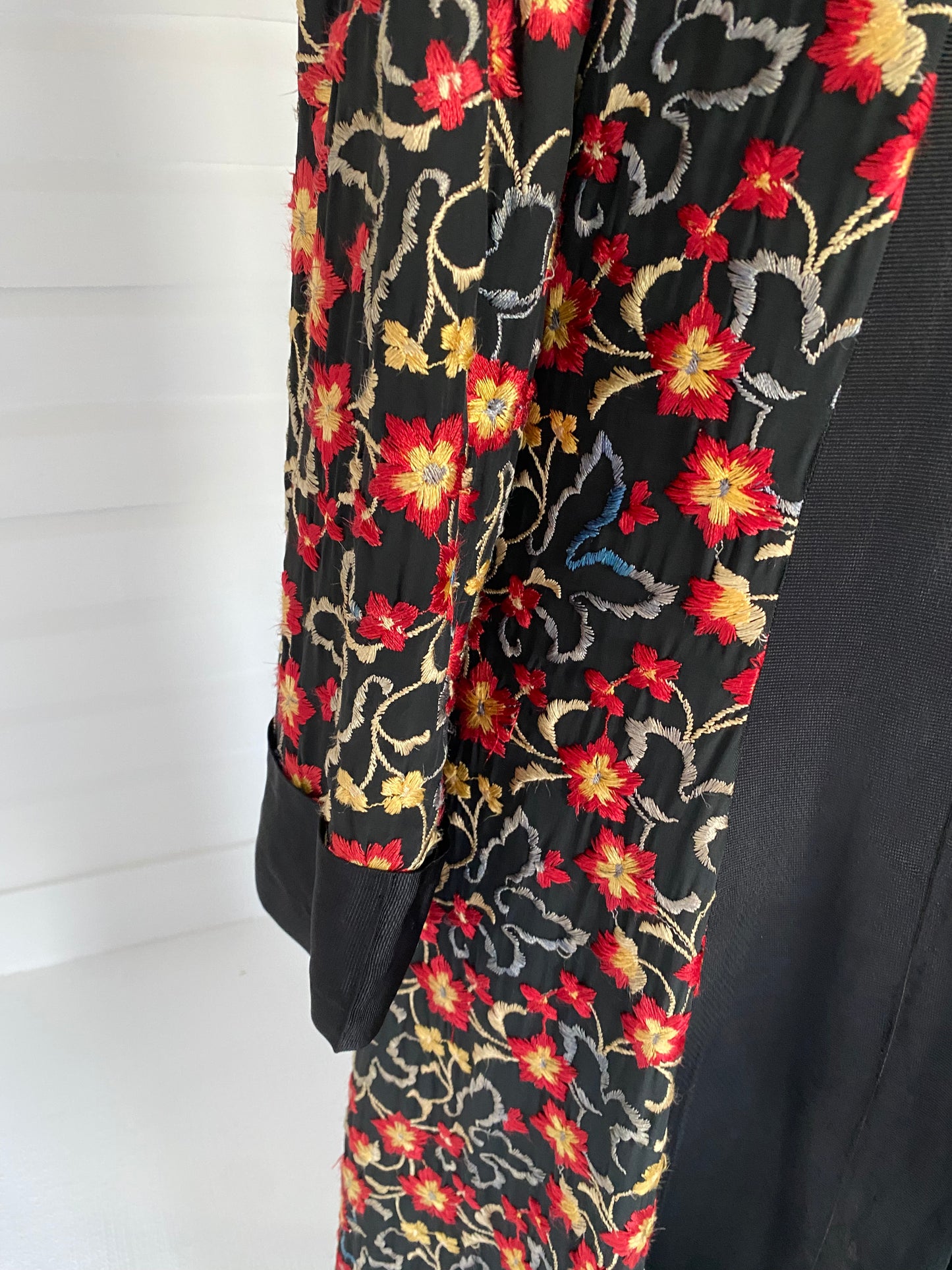 1930's Rare Hand Embroidered Opera Coat