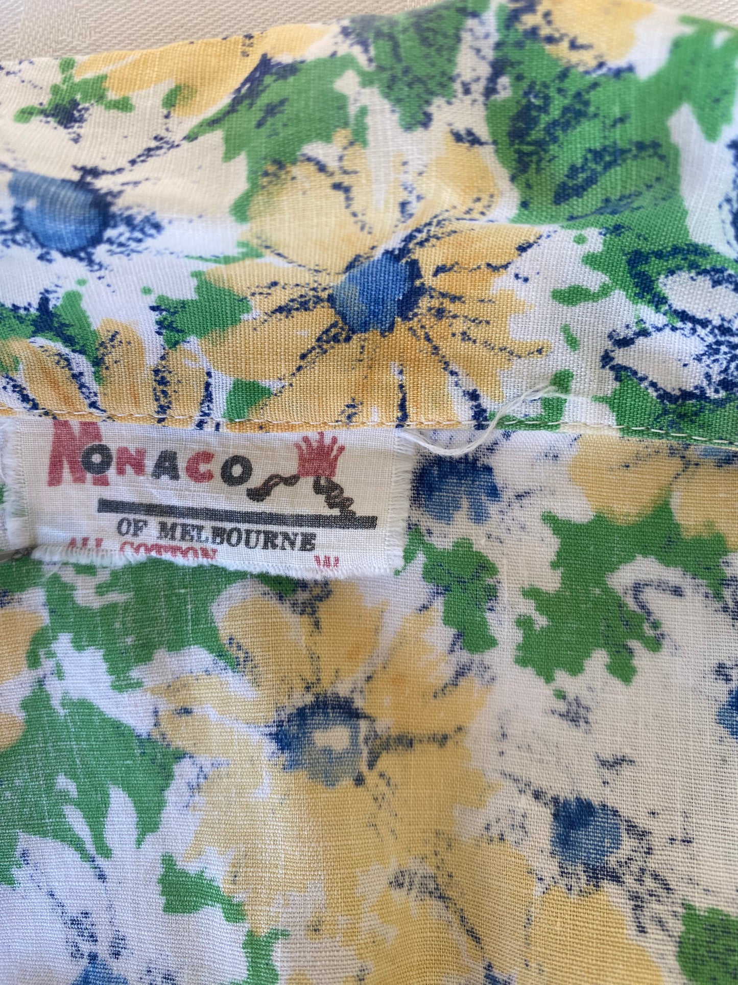 1960’s Floral Shirt Jacket