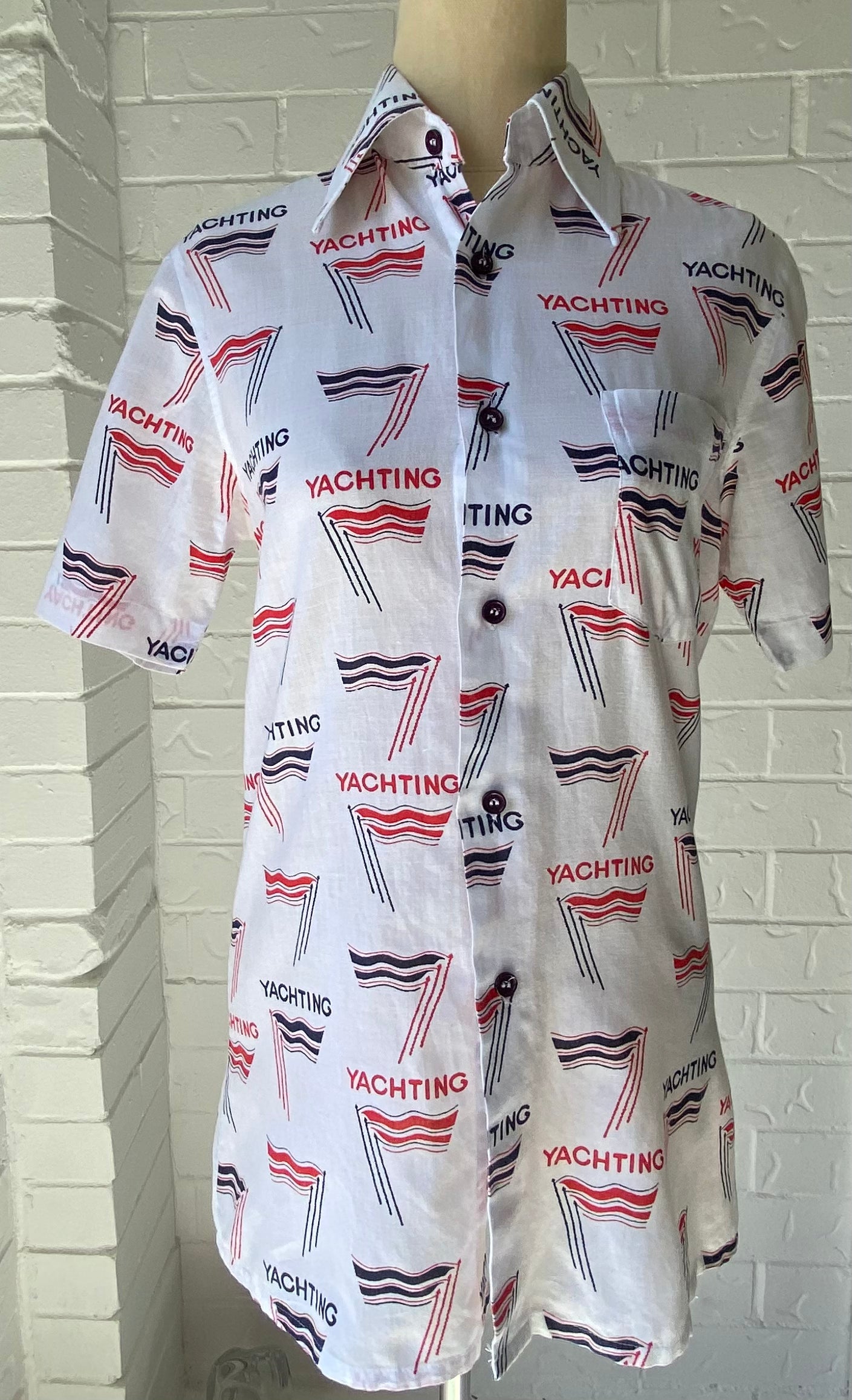 1970's Cotton Yachting Leisure Shirt