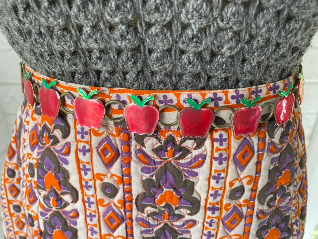 1970's Thelma Wood Thai Quilted Cotton Suit