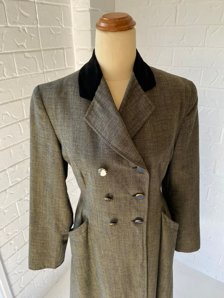 1950's Tailored Wool Coat