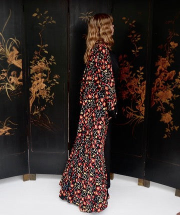 1930's Rare Hand Embroidered Opera Coat