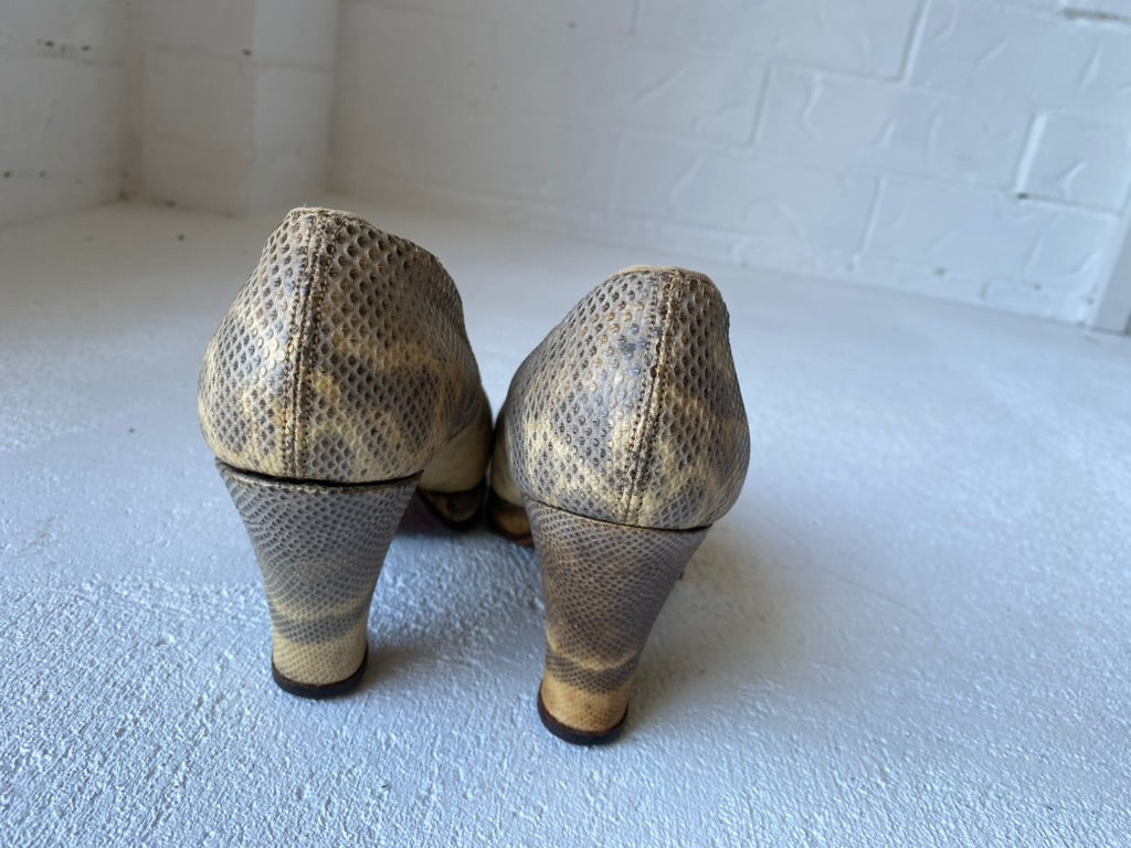 1940's Python Heels