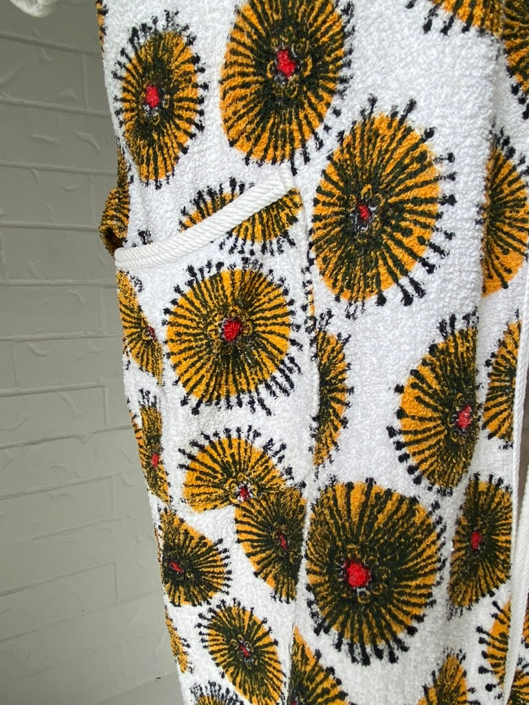 1960's Terry Towelling Beach Robe