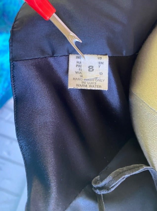 Studibaker Hawk Rare 80's Strapless Dress
