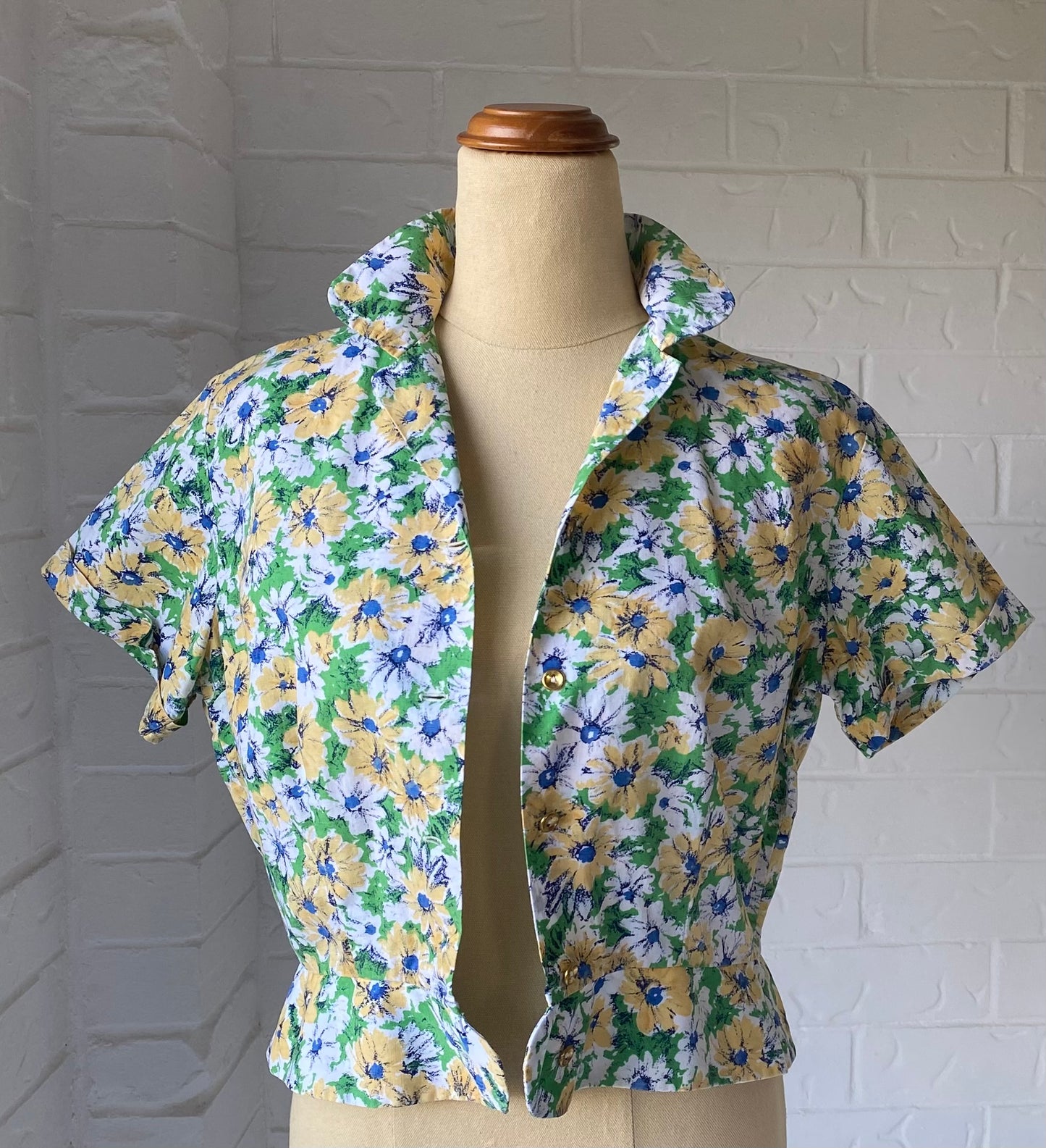 1960’s Floral Shirt Jacket