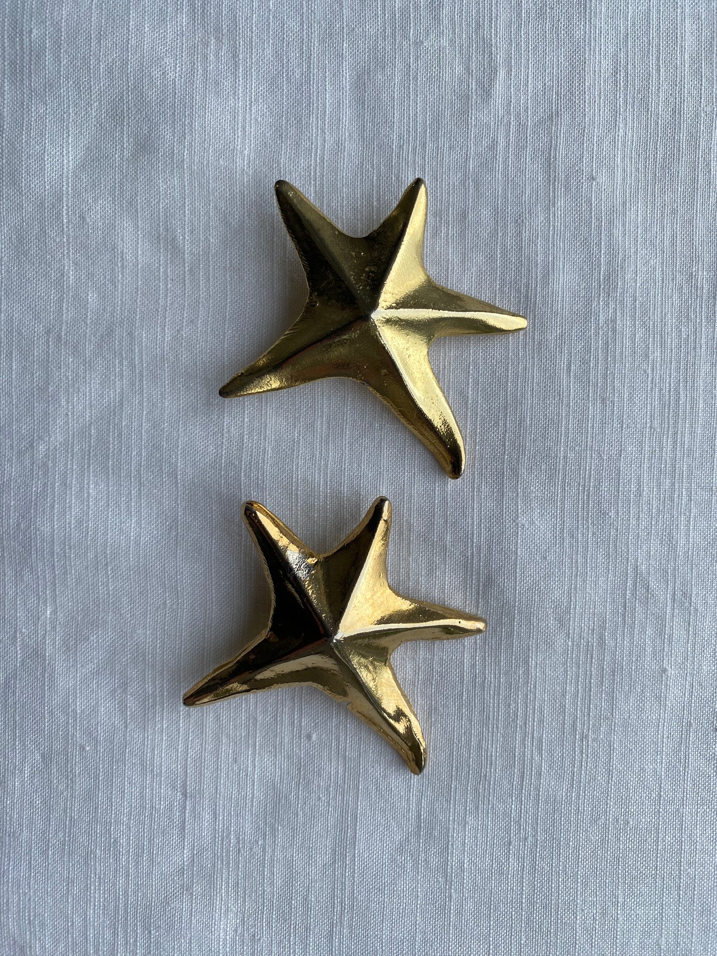 1980's Giant Starfish Earrings