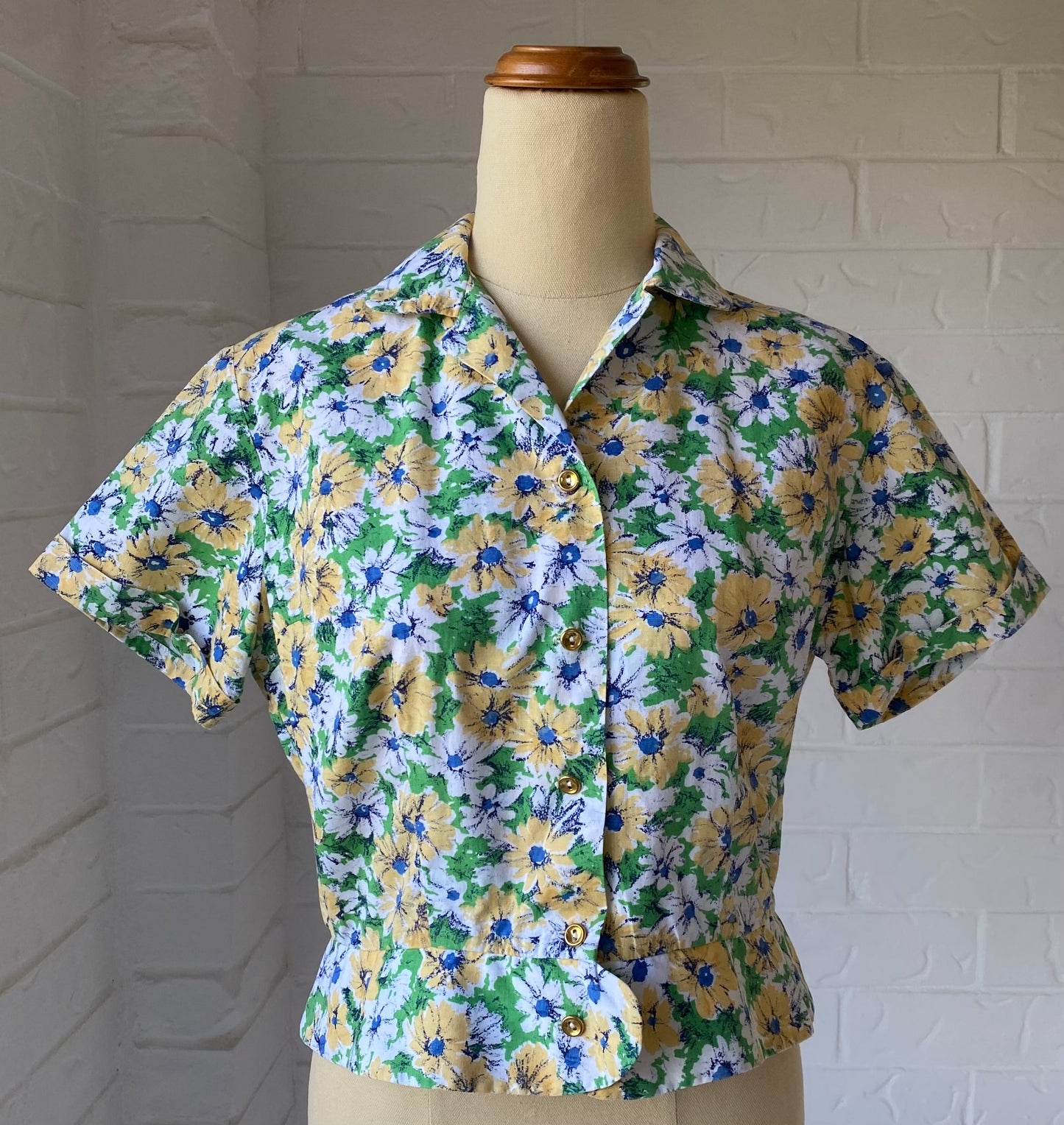 1960’s Floral Shirt Jacket