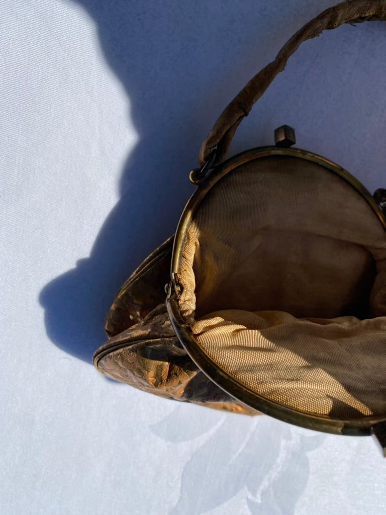 1930's Florentine Leather Handbag