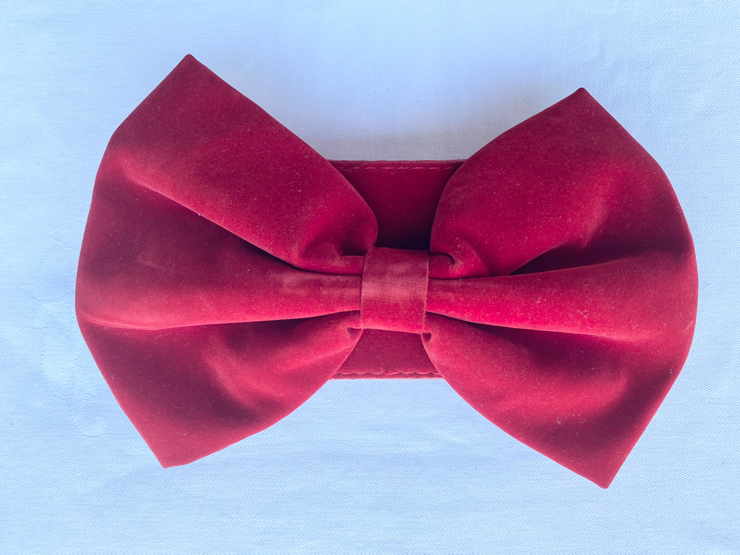 Vintage Giant Red Bow Belt