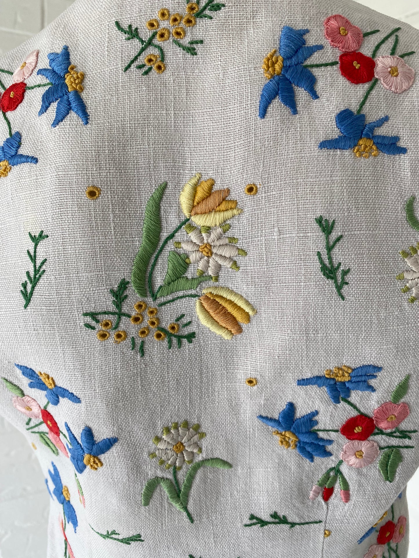 1950'S Hand Embroided Bolero Jacket