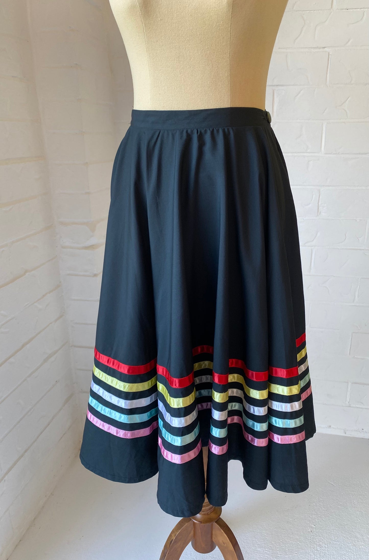 Rainbow Ribbon Dance Skirt