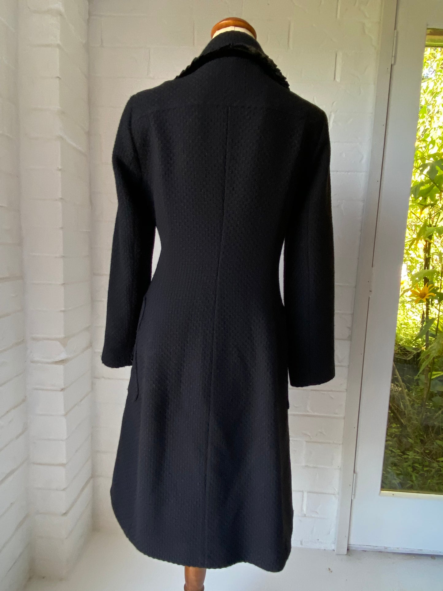 Alannah Hill Black Wool Coat