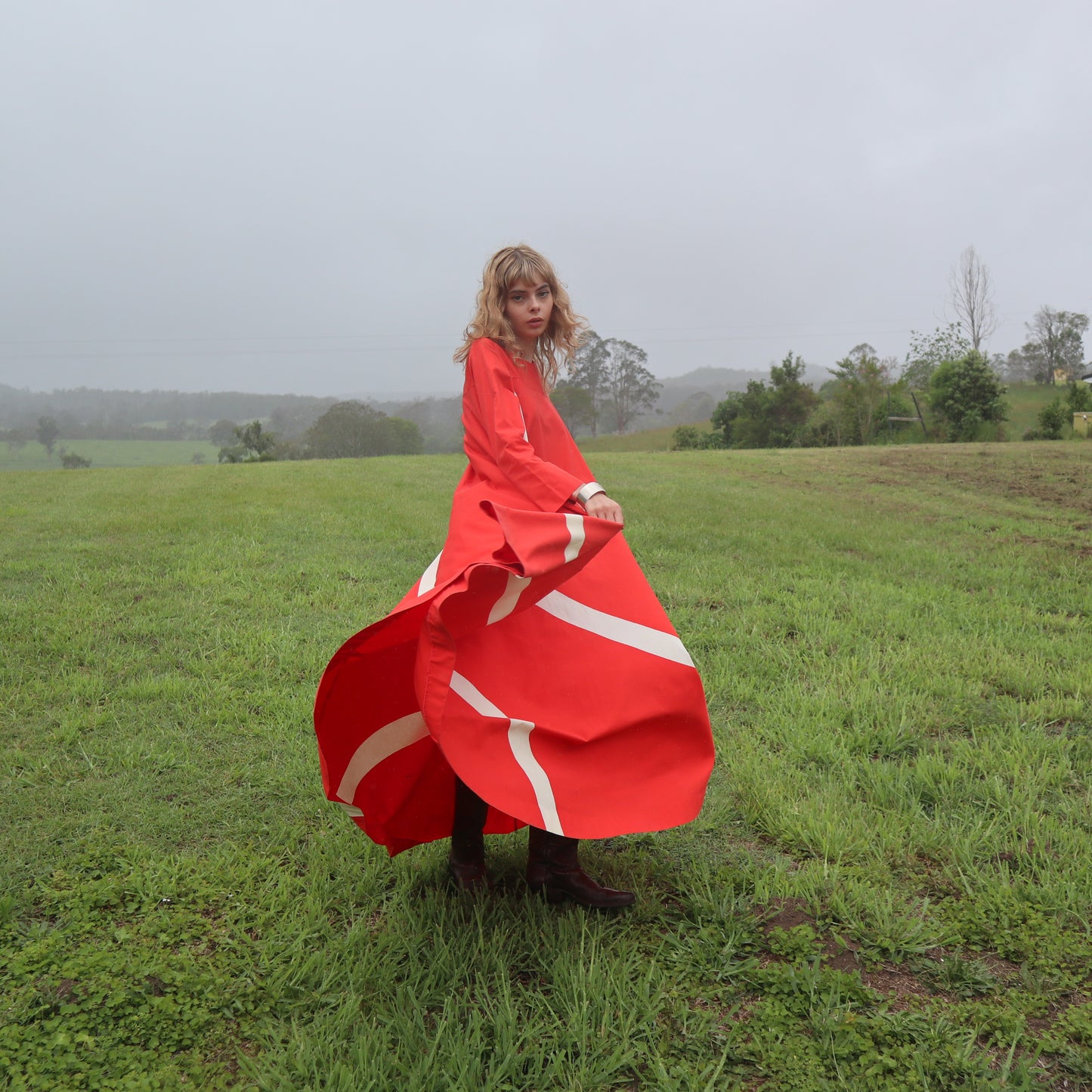 Vuokko Finnish Red Dress