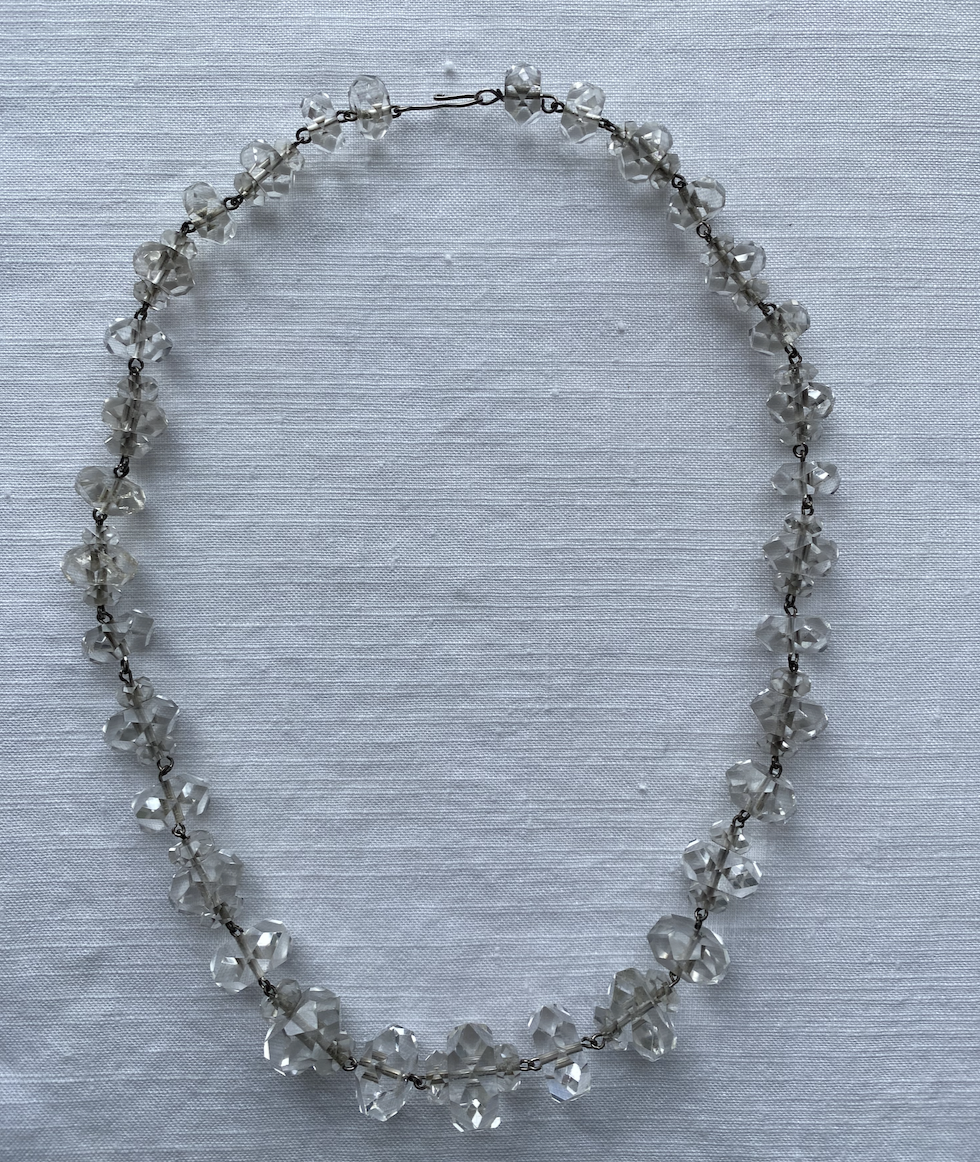 Art Deco Rock Crystal Necklace