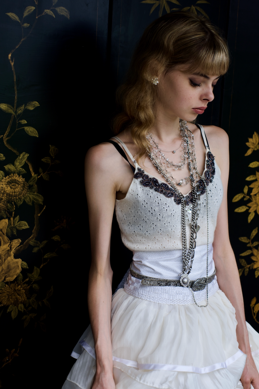 Art Deco Rock Crystal Necklace
